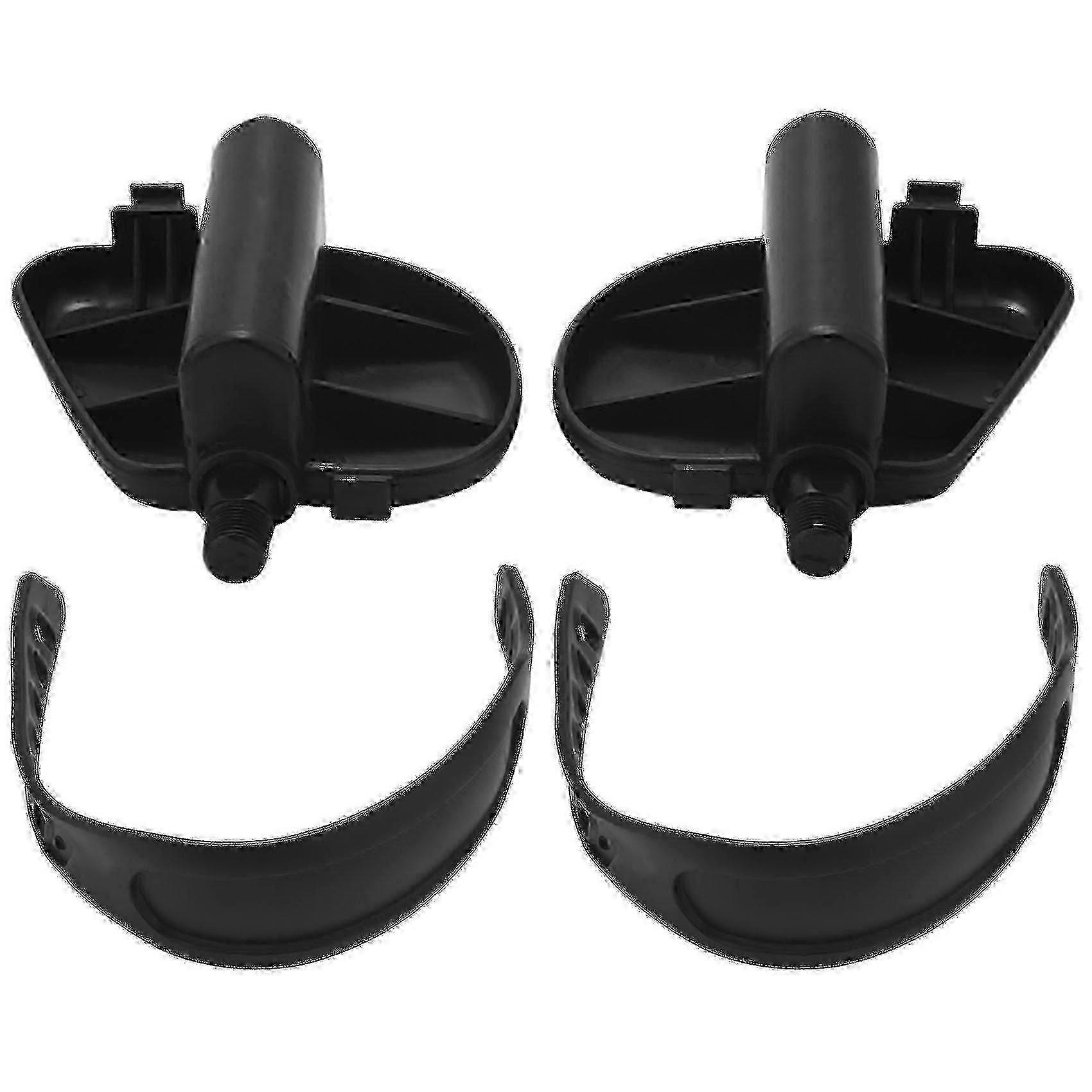 1 Pair Wide Design Exercise Bike Pedals for Stationary Use & Home Workouts, Non-Slip for Enhanced Stability