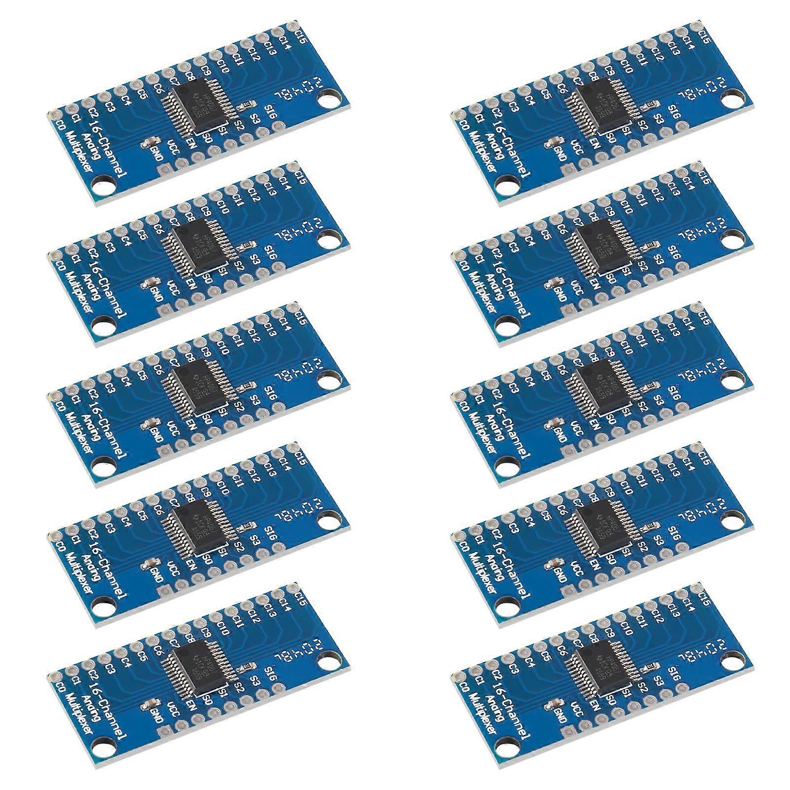 CD74HC4067 16-Channel Analog Multiplexer Breakout Board Module Arduino Compatible 2V-6V 16 Device RX Lines 10 Pcs