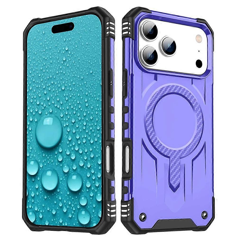 Compatible For iPhone 17 Pro Max Case Compatible with MagSafe Four Corner Airbags PC + TPU Phone Cover