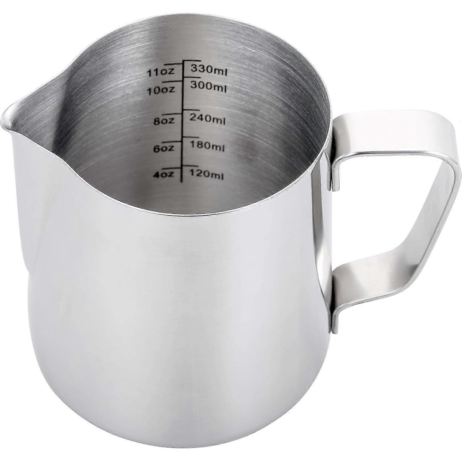 20oz Espresso Milk Frothing Pitcher, 20oz Espresso Frothing Pitcher, Coffee Milk Frothing Cup, 20oz/600ml Coffee Frothing Pitcher