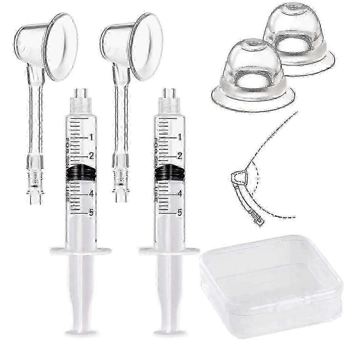 2 Pack Inverted Nipple Correctors Short Inverted Nipples And Flat Nipple Correction 2025