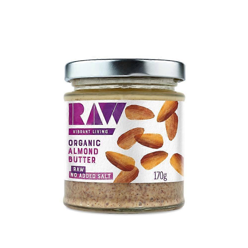 Raw Health Organic Raw Whole Almond Butter 170g - 4 Pack