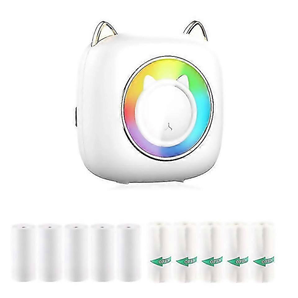 For Mini Pocket Printer Portable Thermal Printer With