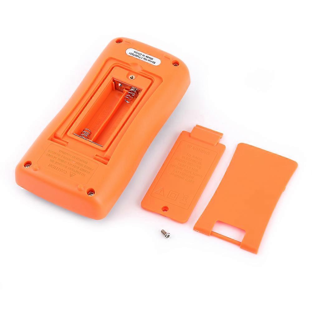 Portable Digital Multimeter AC/DC Ammeter Voltmeter Ohm Meter 6000 Counts Backlight 