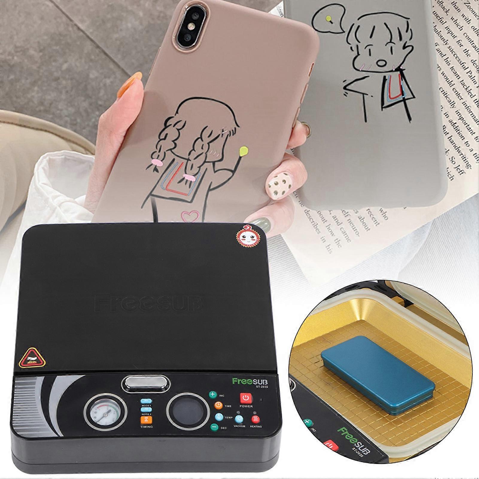 3D Vacuum Heat Press Machine 20x30cm for Phone Case Transfer