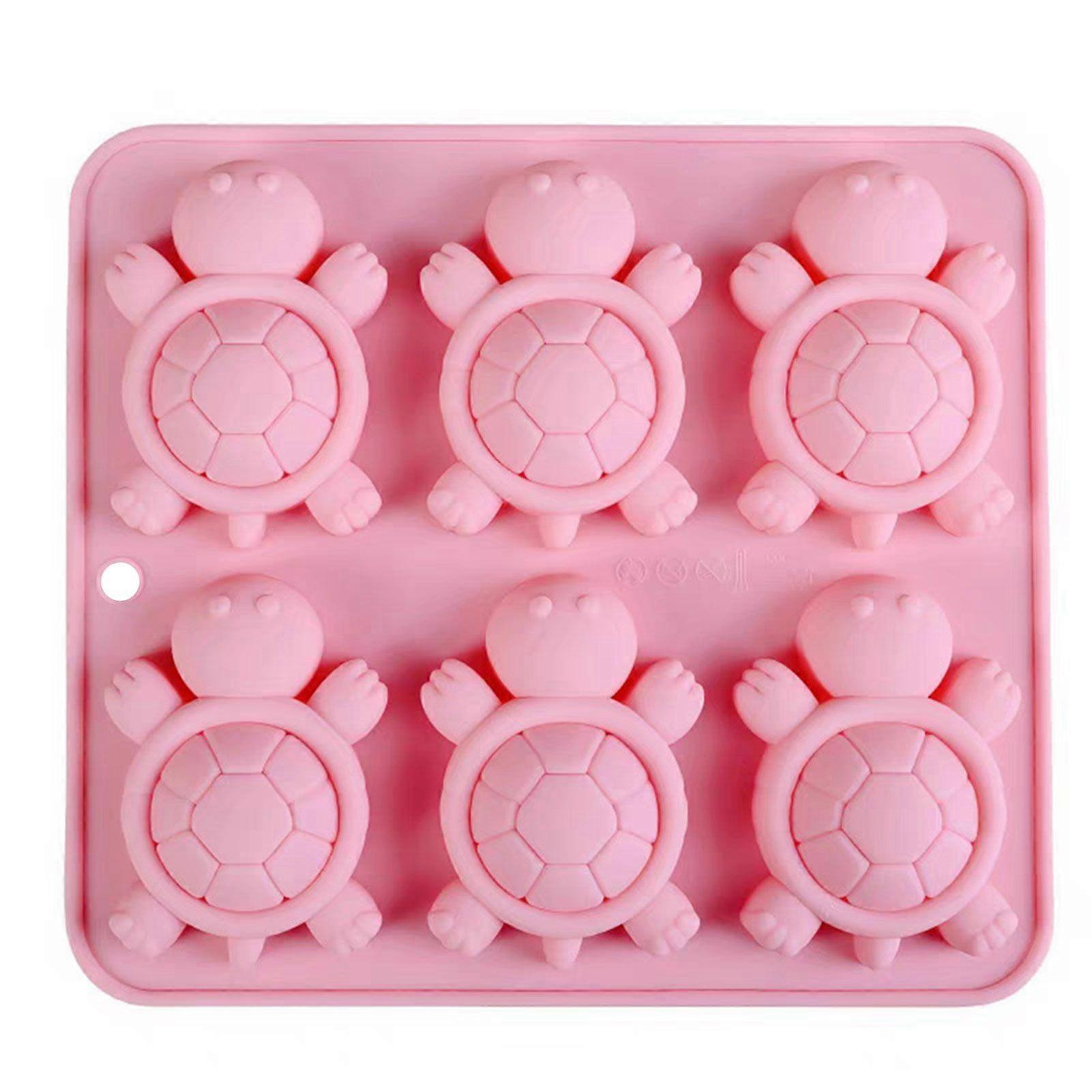 Mini Turtle Silicone Mold 36-Cavity Ice Cube Tray, Non-Stick Silicone Mold for Jelly, Candy, Chocolate, Cake & Dessert Making