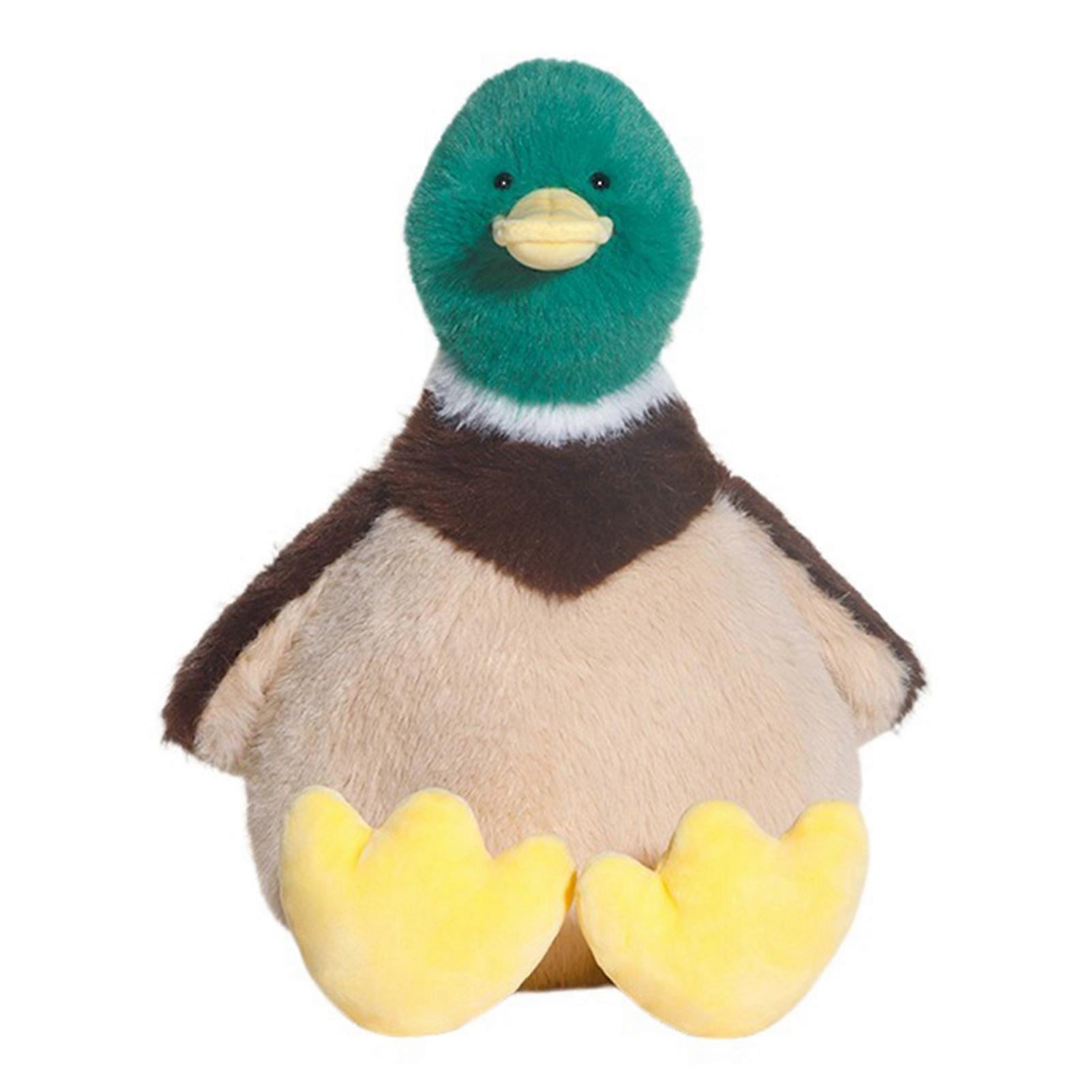 Fluffy Ducks Plush Toy - Cute Stuffed Animal Pillow for Kids, Super Soft Duckie Cuddle Doll for Home, Bedroom & Car