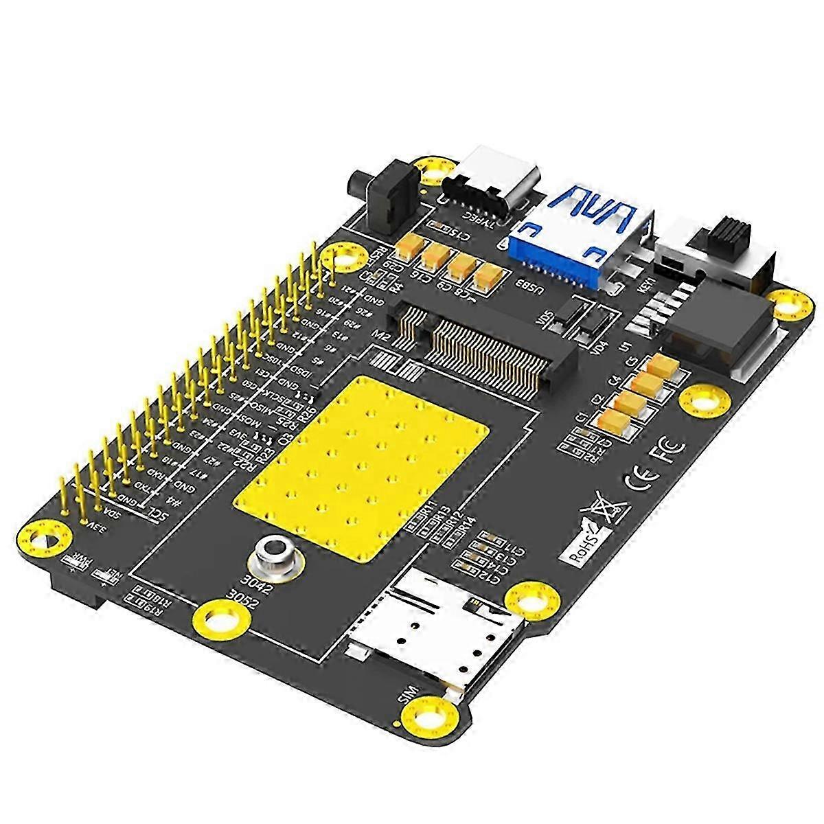 3G/4G/5G Base HAT M.2 B Key to USB3.0 Expansion Card