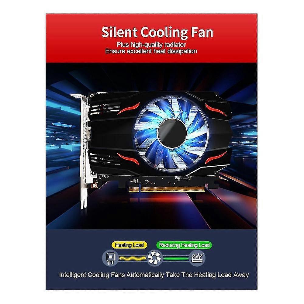 Rx550 Gddr5 4gb Graphics Card 14nm 128 Bit 1365mhz 1500mhz Pci-e 8x...