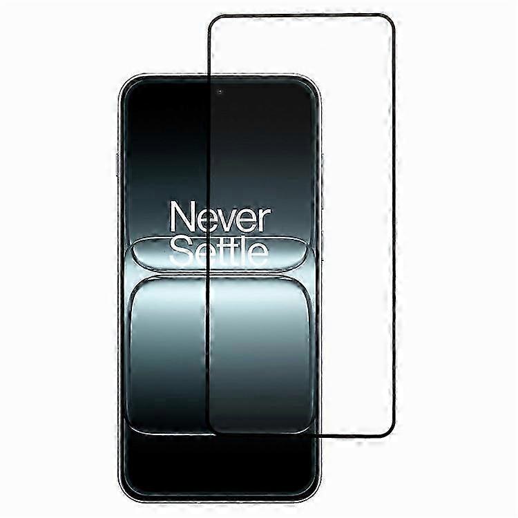 OnePlus 13T 5G واقي شاشة أمامية متوافق مع فيلم زجاجي مقسى من الطباعة الحريرية