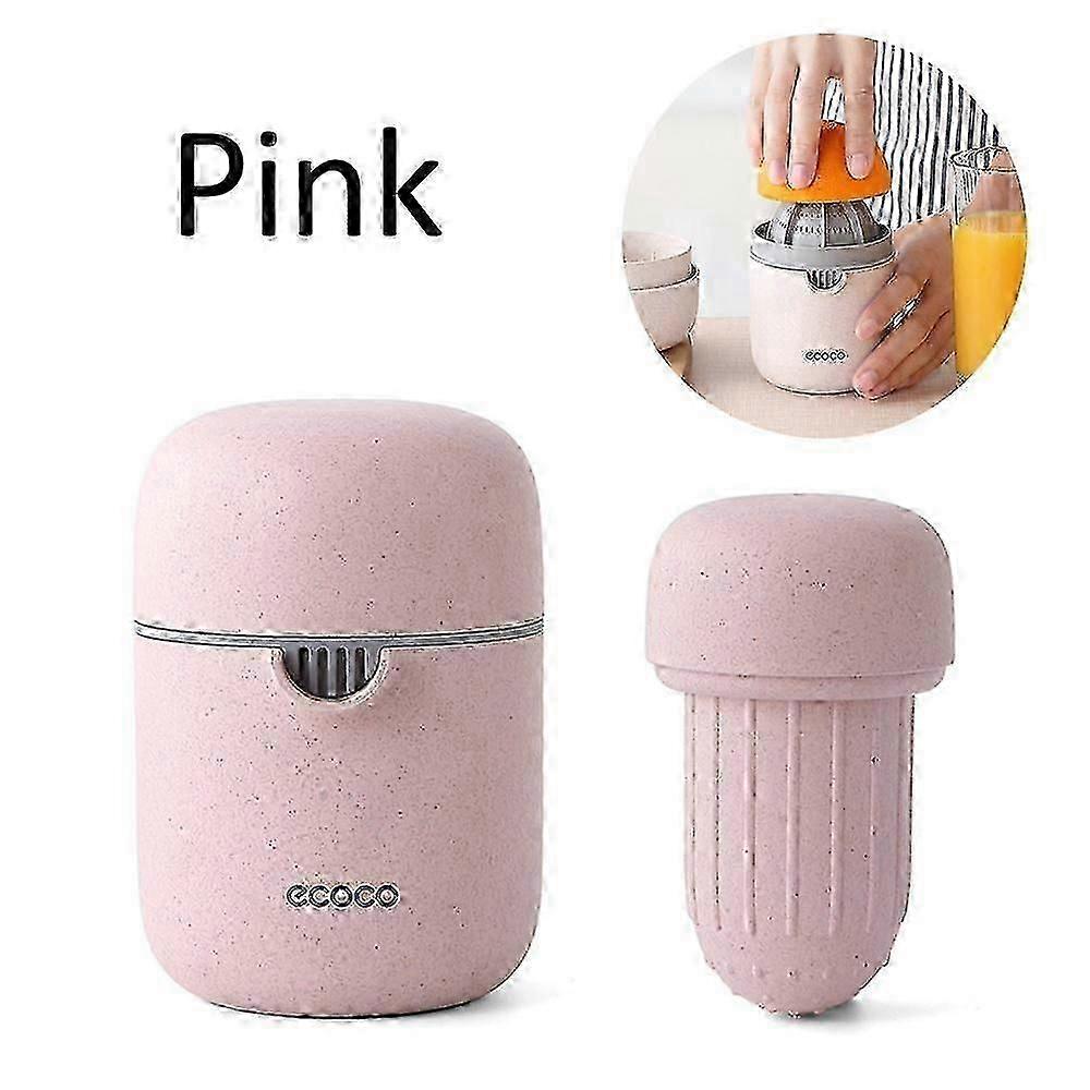 Manual Lemon Squeezer Hand Press Mini Fruit Orange Juicer Citrus Hand Squeezer With Built-In Cup And Strainer Kitchen Gadgets