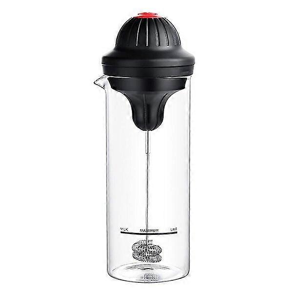 Milk frother, battery-powered and easy to clean, suitable for multiple beverages