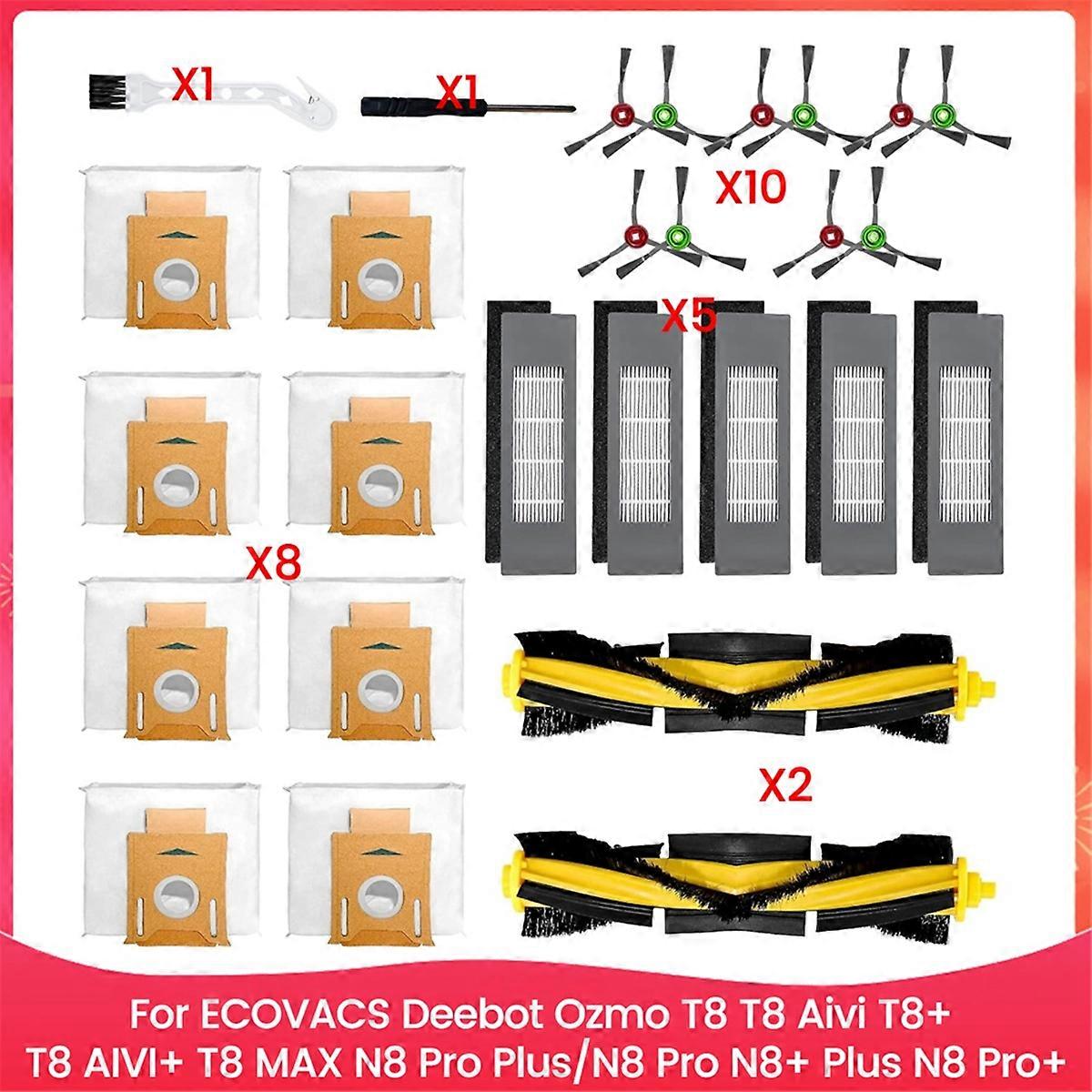 For Ozmo T8 T8 T8+ T8 + T8 MAX N8 /N8 Pro N8+ Plus N8 Pro+ Replacement Parts Kits