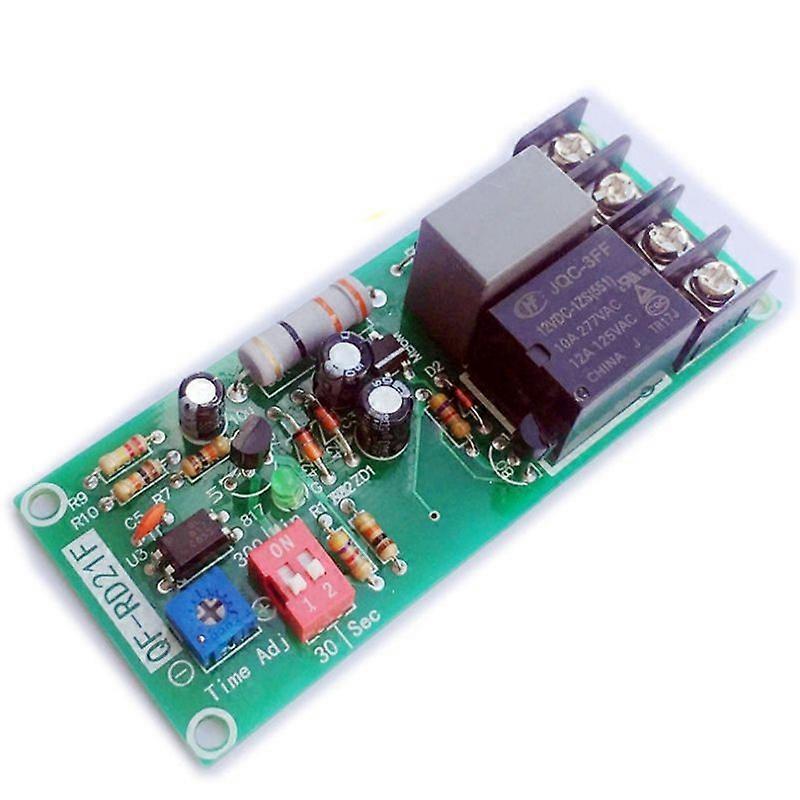 AC100V-220V Modulo relè di controllo timer regolabile Scheda interruttore di ritardo di spegnimento per ventola di scarico Mr22