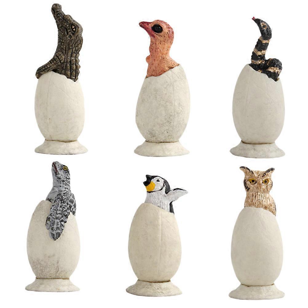 Toy Owl Adorable Animal Model Cartoon Style For Kids Home Office 1 Set