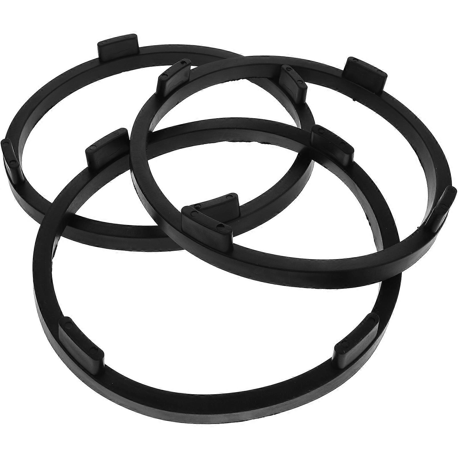 3pcs Orff Drum Foot Plastic Replacements 8 inch Musical Instrument Accessory