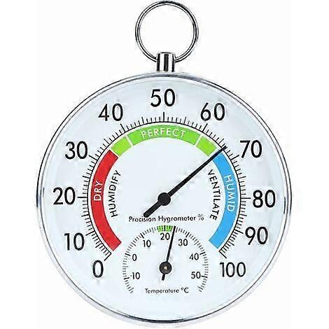Indoor/Outdoor Hygrometer/Thermometer High Accuracy Wall Mounted Digital