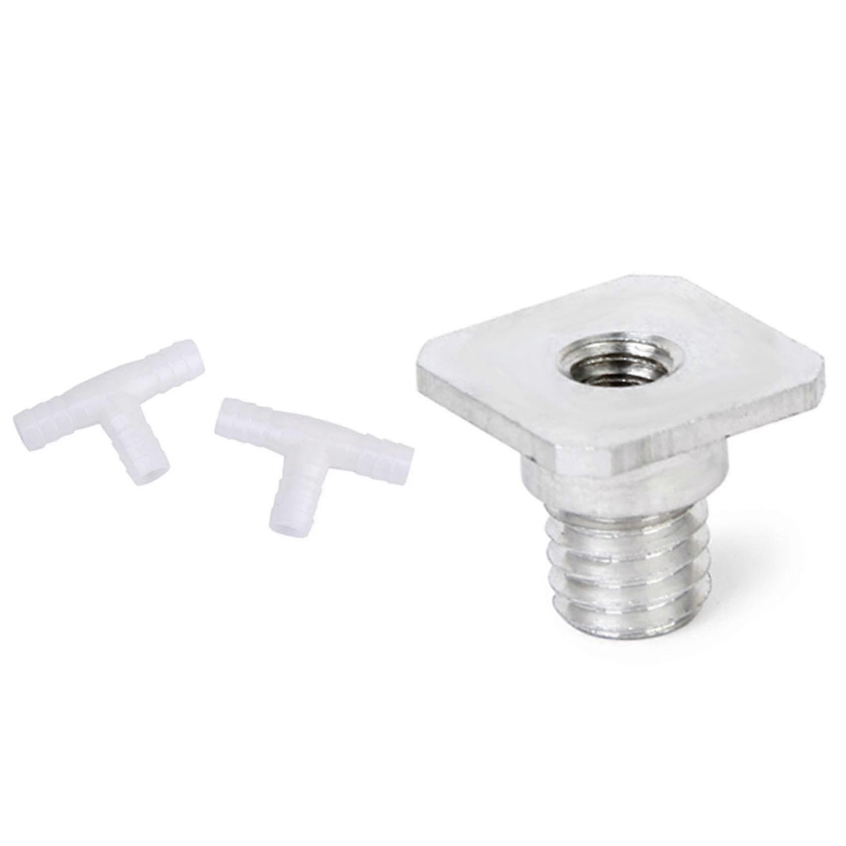 12mm Plastic Equal Tee Connector Barbed Pipe Fittings Air/Water H