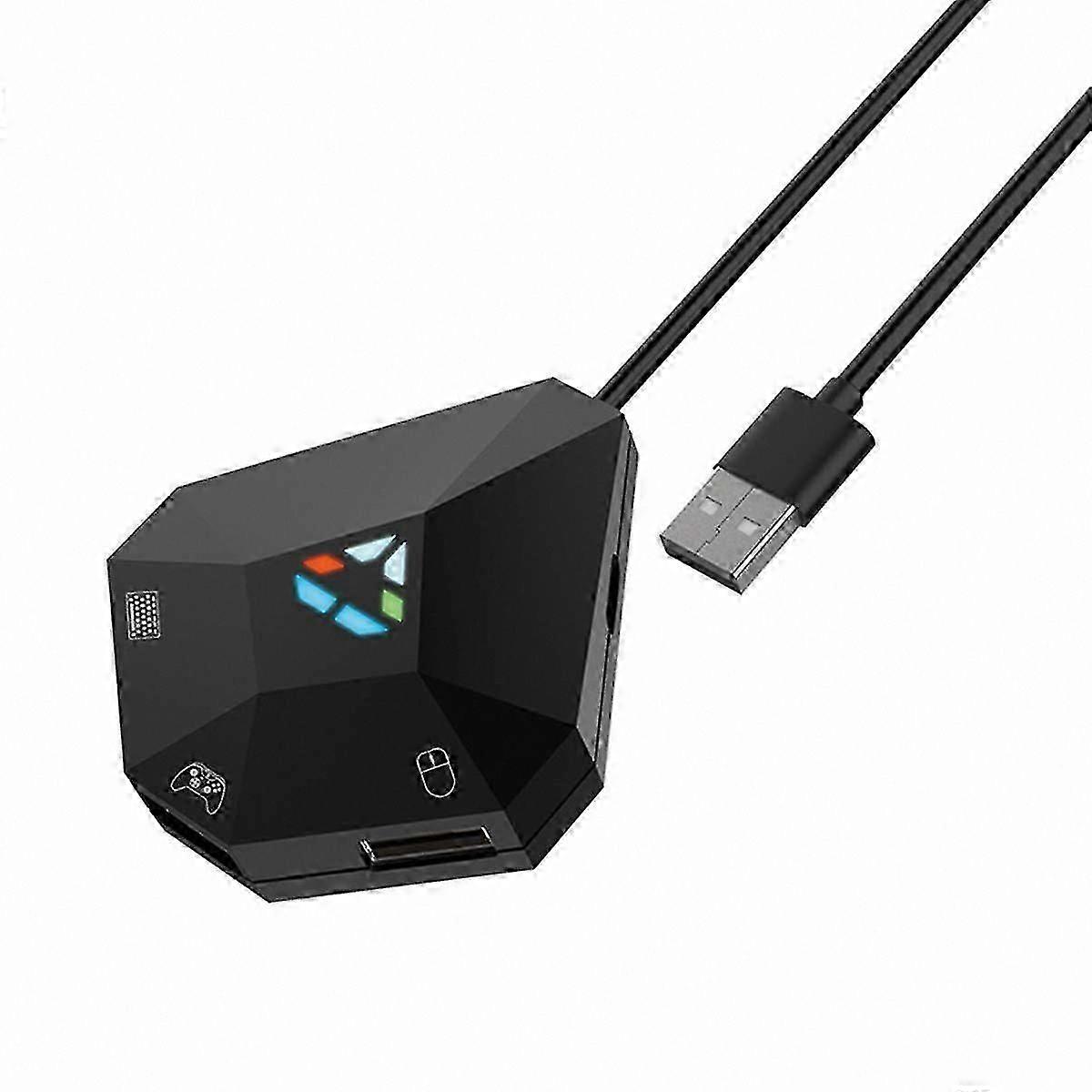 Nintendo Switch, PS4, One/360, PS3 Mouse and Keyboard Adapter for Gaming