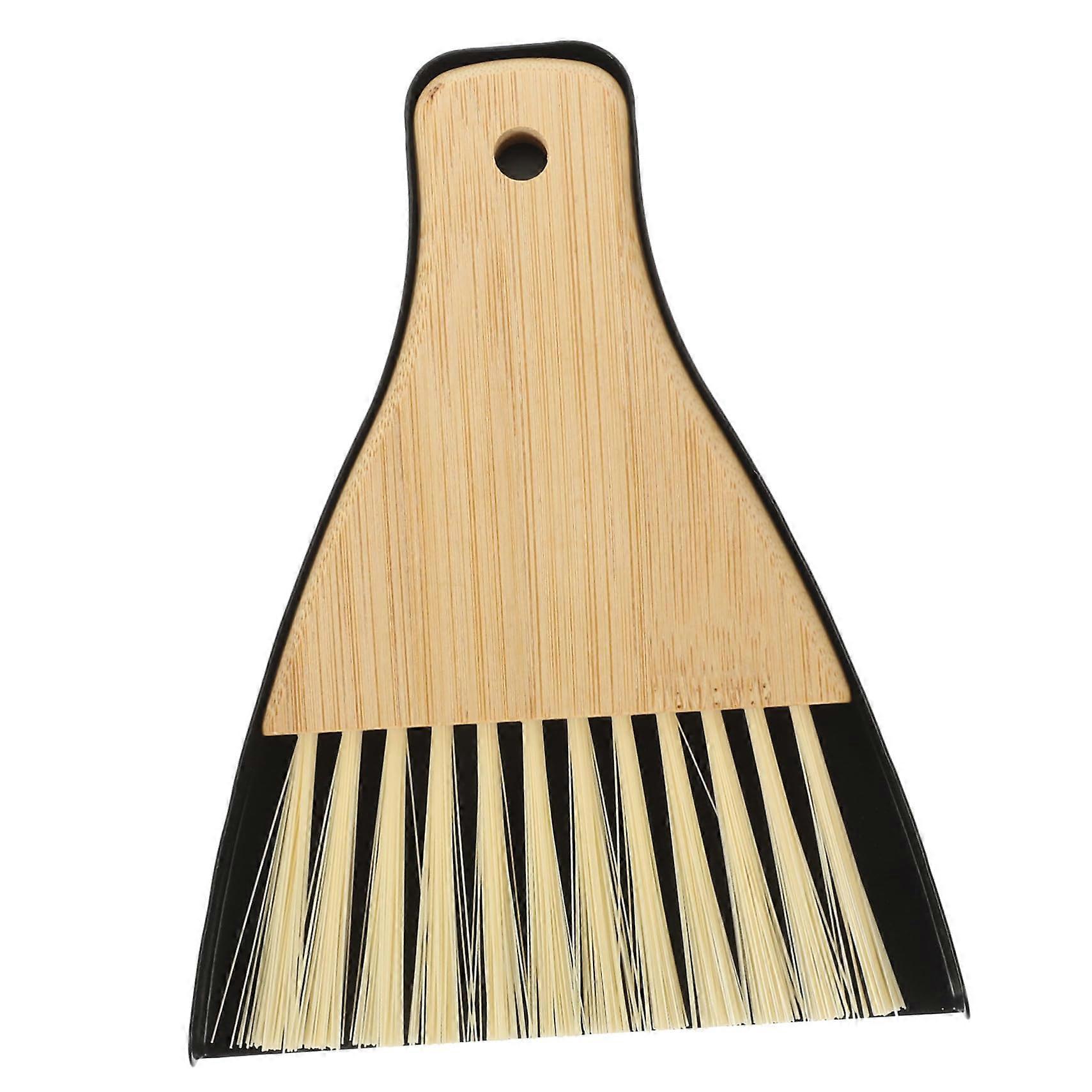 Mini Broom and Dustpan Set Portable Desktop Cleaning Brush Kit With Soft Nylon Bristles Compact Dustpan For Home Office