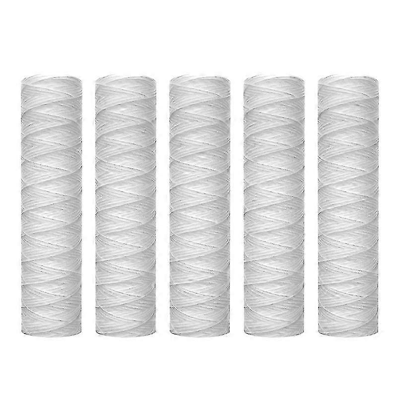 10 10 Inch x 2.5 Inch String Wound Sediment Water Filter Cartridge Sediment Filtration, Universal R 2025