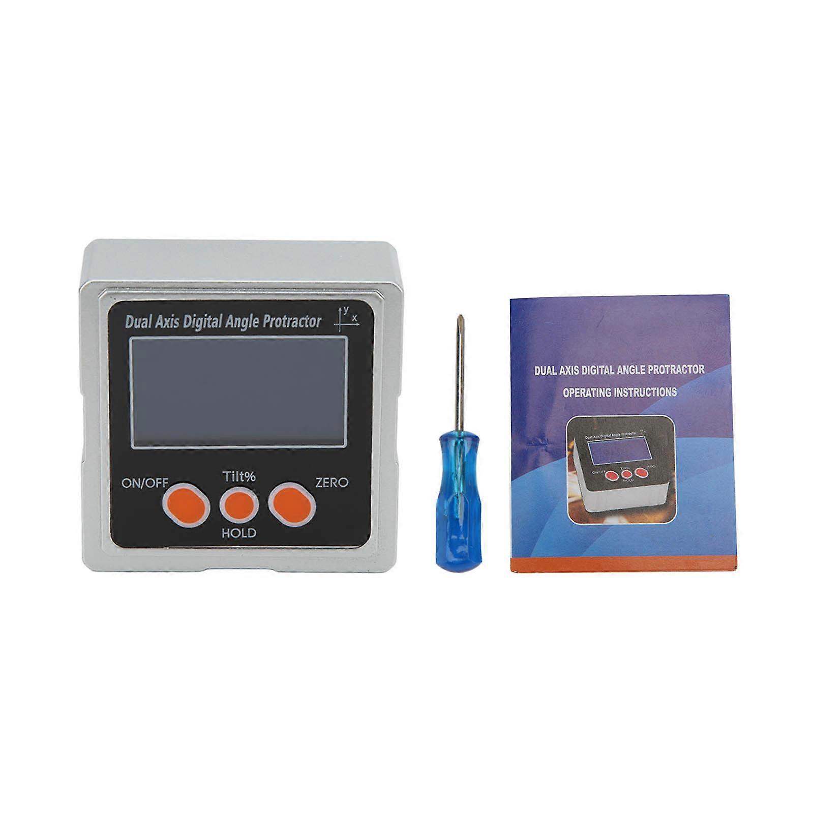 Digital Display Level Accurate Measurement LCD Clear Display Intelligent Control Small Portable Digital InclinometerThree Sided Magnetic
