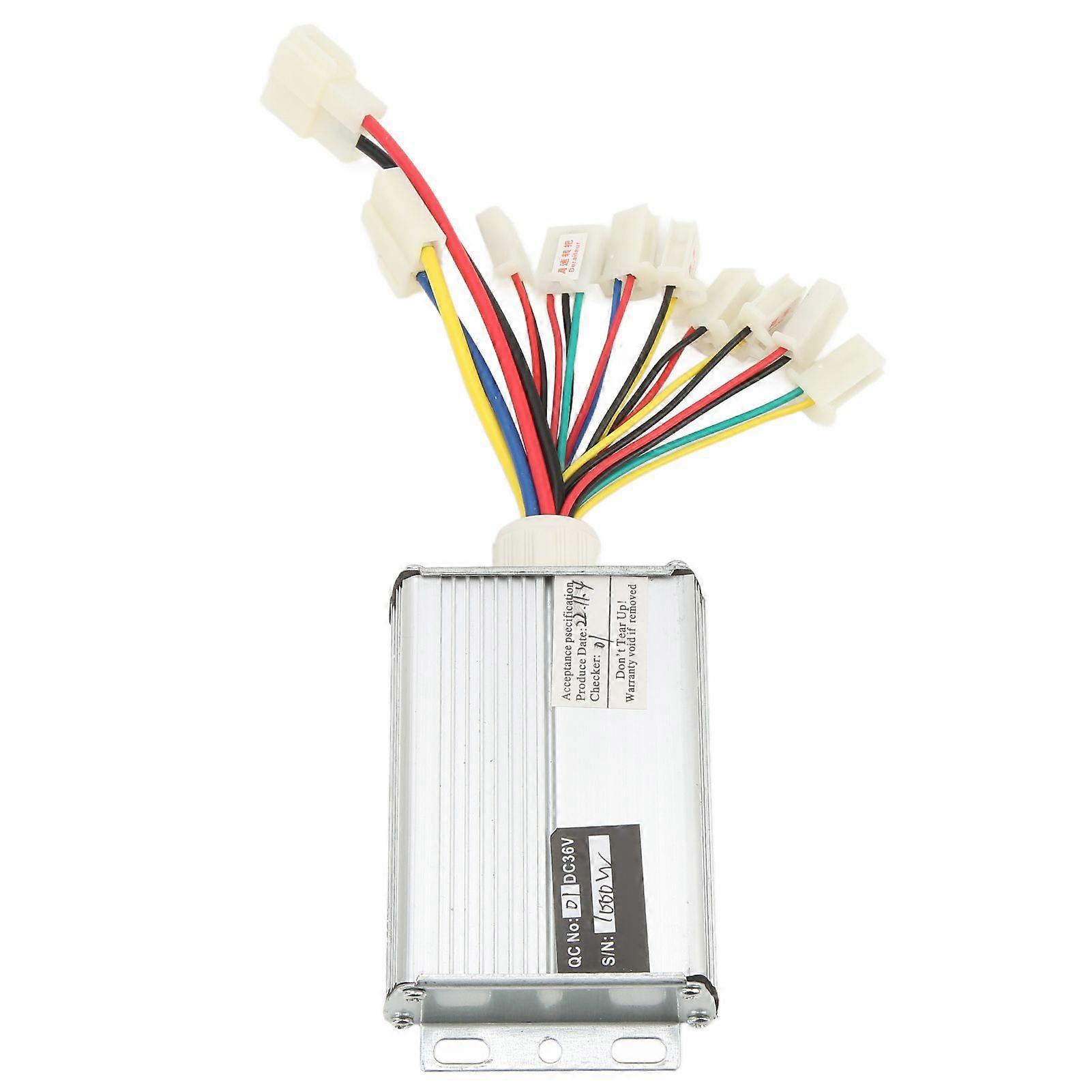 Electric Bike Brushed Motor Controller 36V 1000W Speed Control Set Kit for Scooter