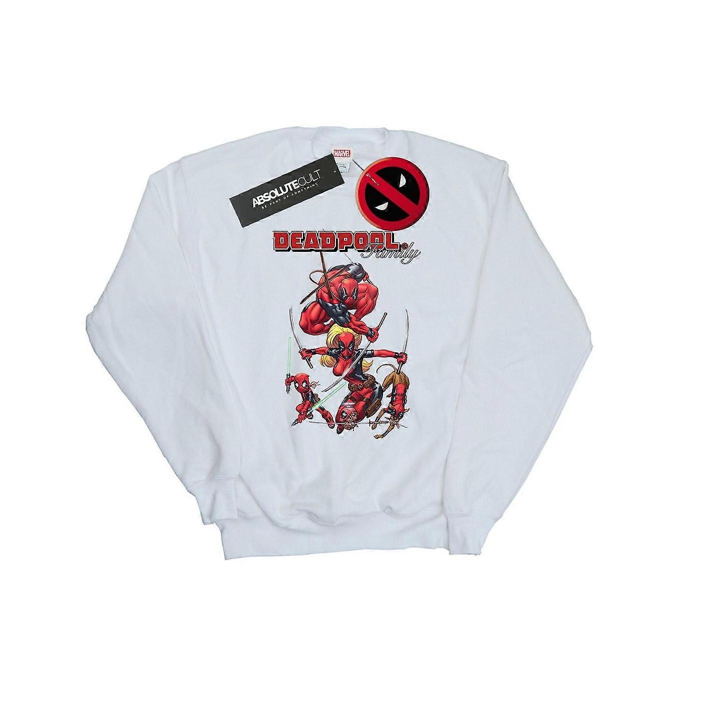 Sudadera Marvel Womens/Ladies Deadpool Family