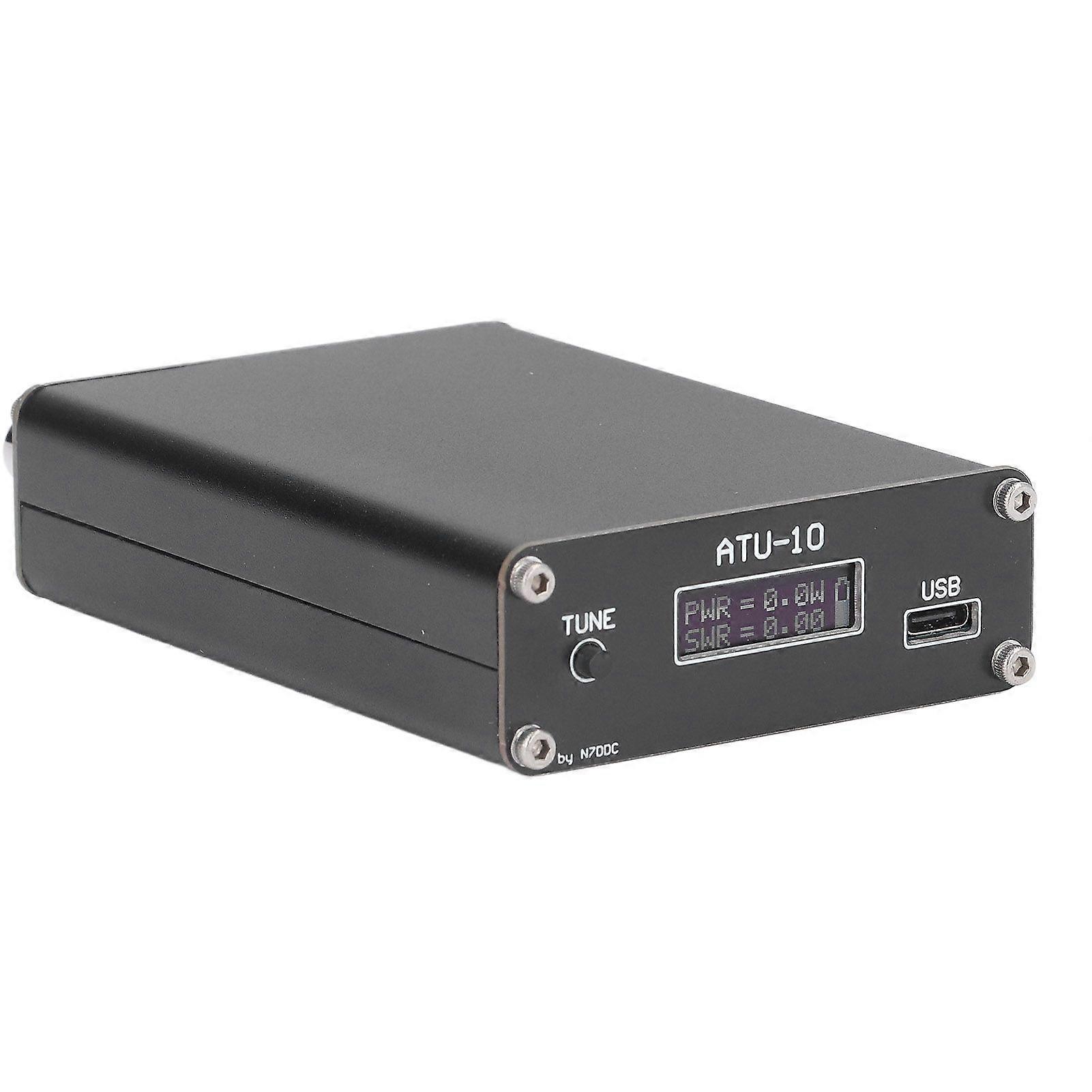 ATU10 QRP Automatic Antenna Tuner 0.91in Display Radio Tuner with BNC Connector Version 1.4