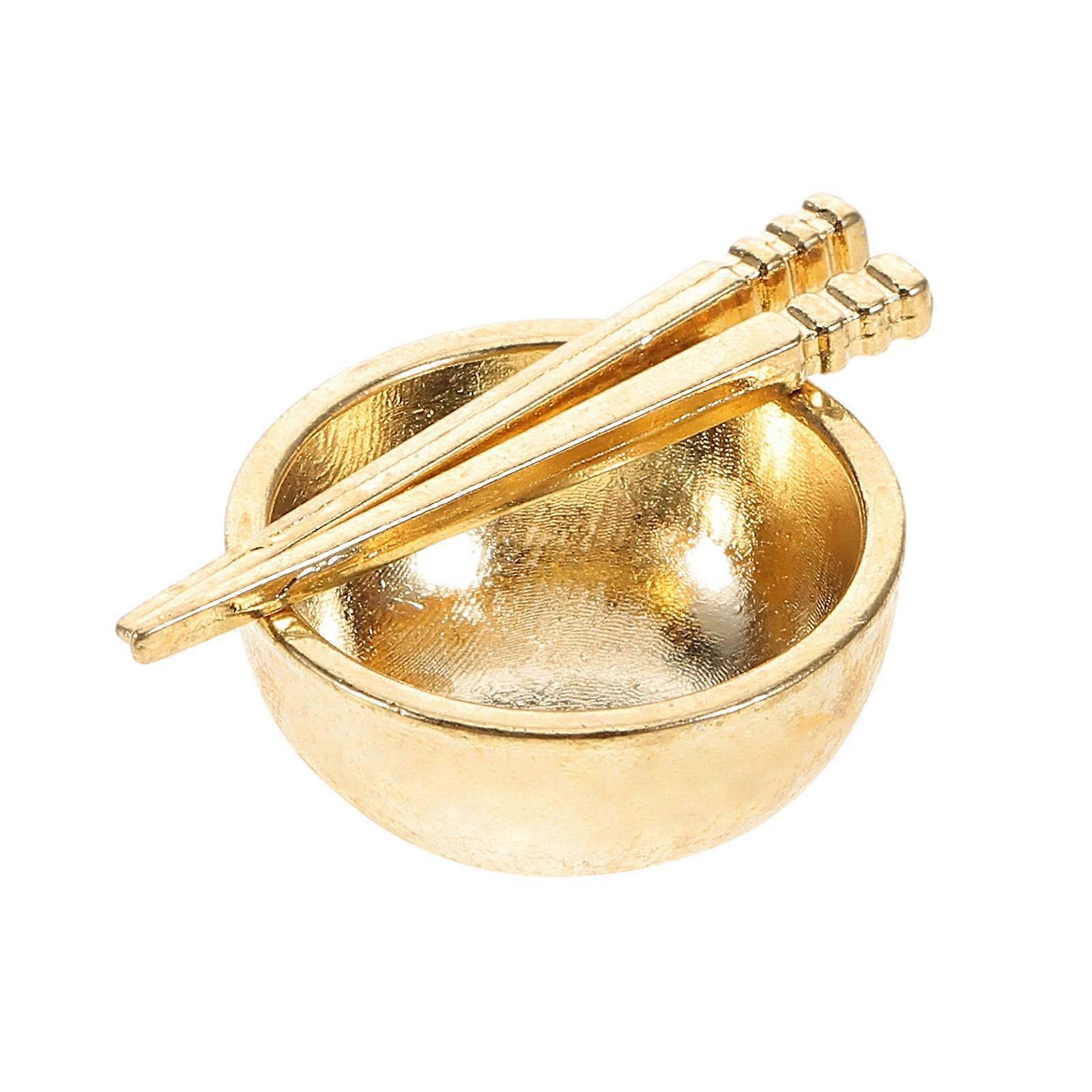 Miniature Dollhouse Tableware Set Including Bowls And Chopsticks Ideal For Children And Set