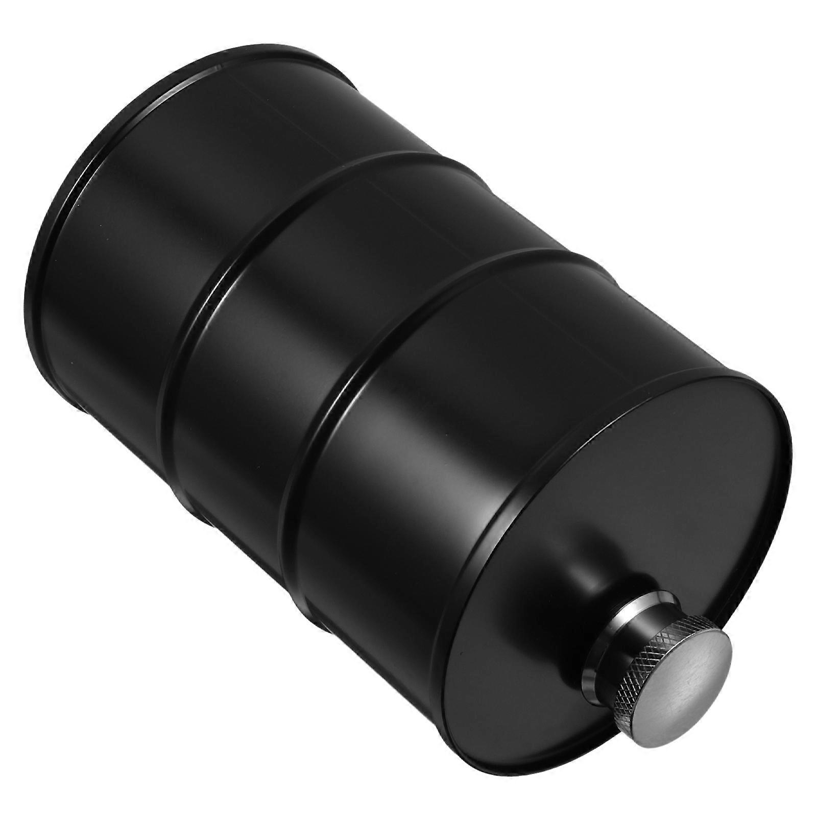 Black Stainless Steel Wine Flask for Camping Use 750ml