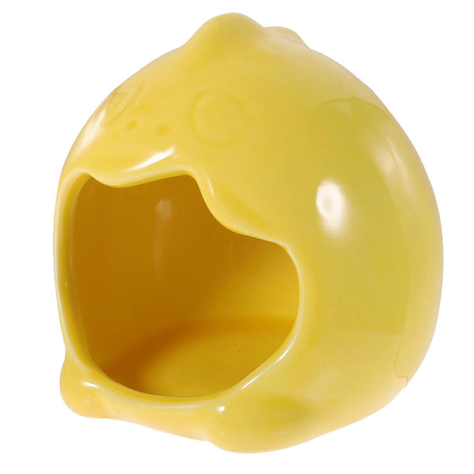 Hamster Hideout Ceramic Little Shaped Pet Supplies Sleeping 1Set