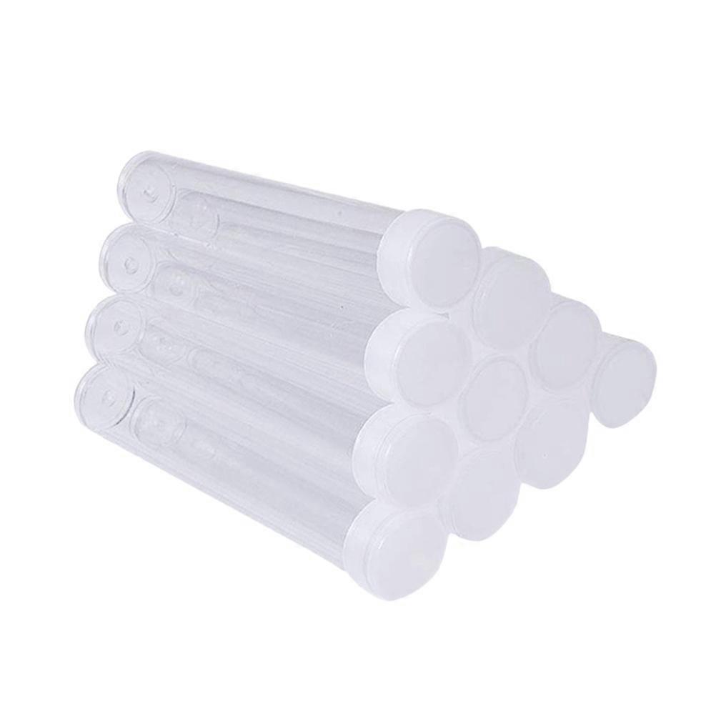 Bottle with Cap Transparent Sugar Bottles for Storage Use 100Pcs