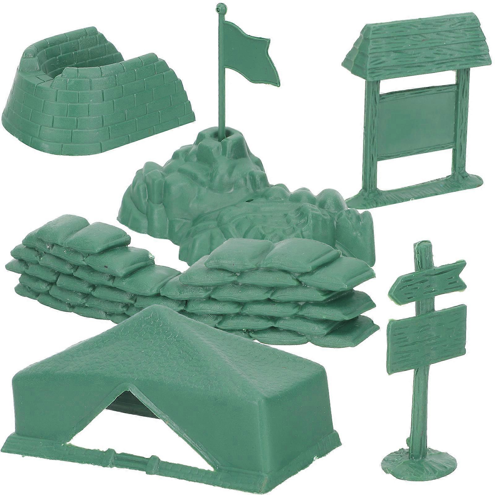 Military Model Kits Military Toy Set for Decor 3Sets Building Blocks
