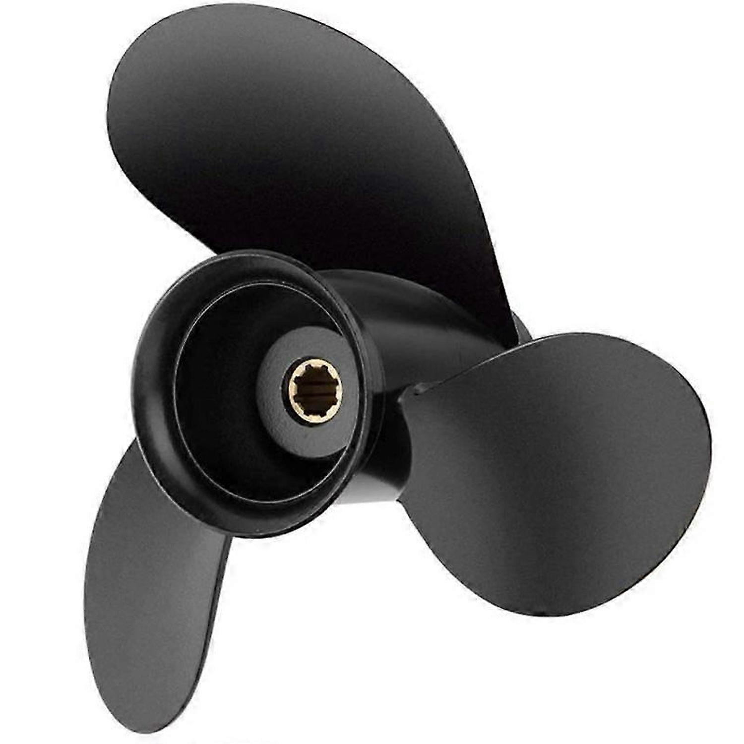 Marine Propeller 48-828156A12 Upgraded Aluminum Outboard Propeller 6/8/9.9/10/15HP for Mercury Outbo