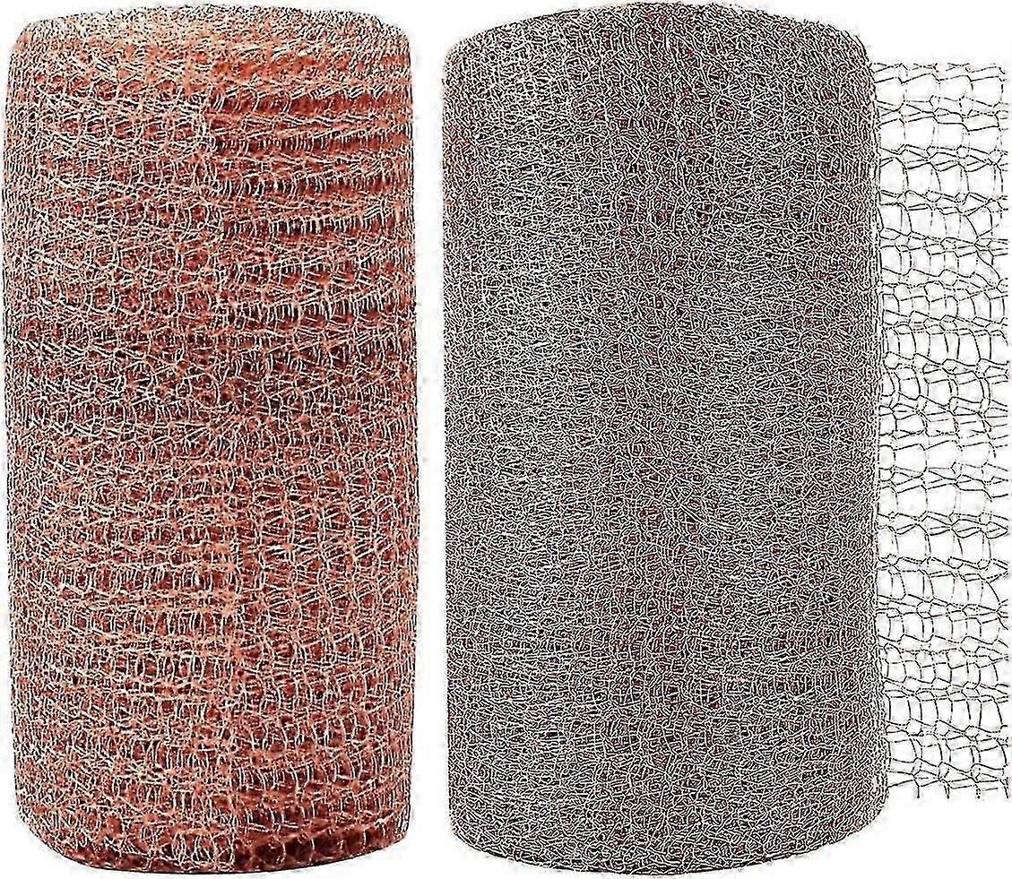 Copper Mesh, 2 Pcs 6 Meter High Quality Copper Mesh Copper Blocker for Home