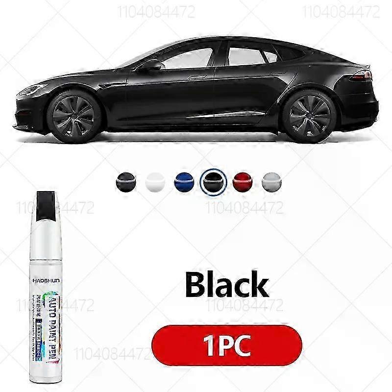 Für Tesla Model 3 Y X S Autolack Kratzer Reparaturstift Lackstift Zubehör Schwarz Perlweiß Silber Tiefseeblau Rot