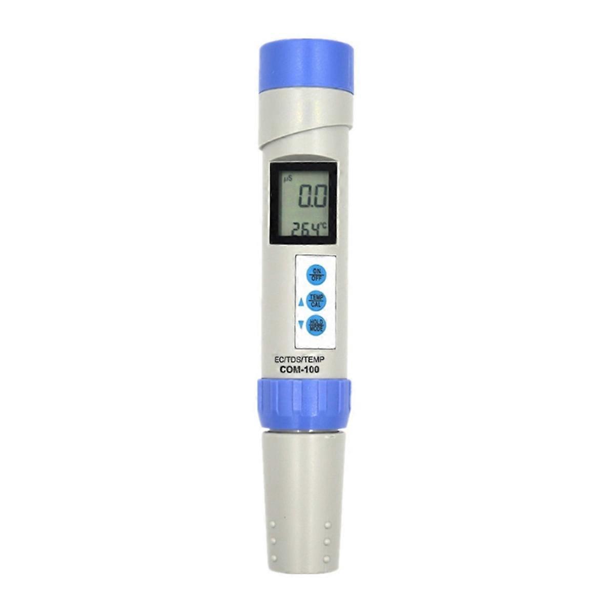 Professional COM-100 EC Analyzer TDS Meter Temp Tester Measurement