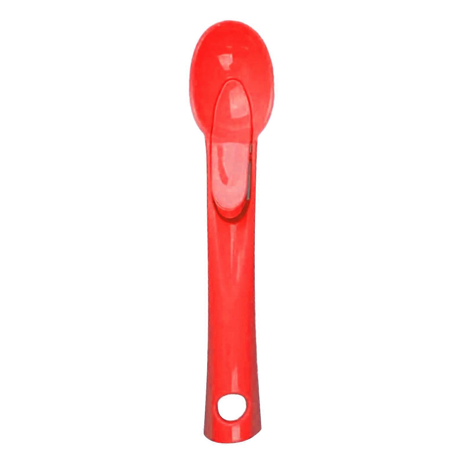 Colorful Fun Ice Cream Scoop with Pop-up Handle, Hangable by Rope - Compatible with Kitchen, School, Family Party