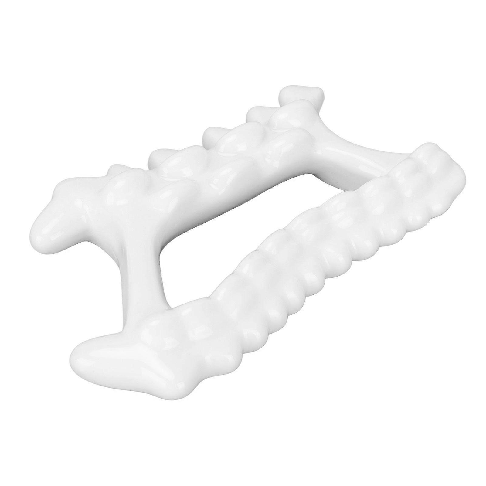 Gua Sha Massage Tool Detox Ceramic Decrease Puffiness Tighten Trigger Point Tissue Scraping Tool for Shoulder Neck