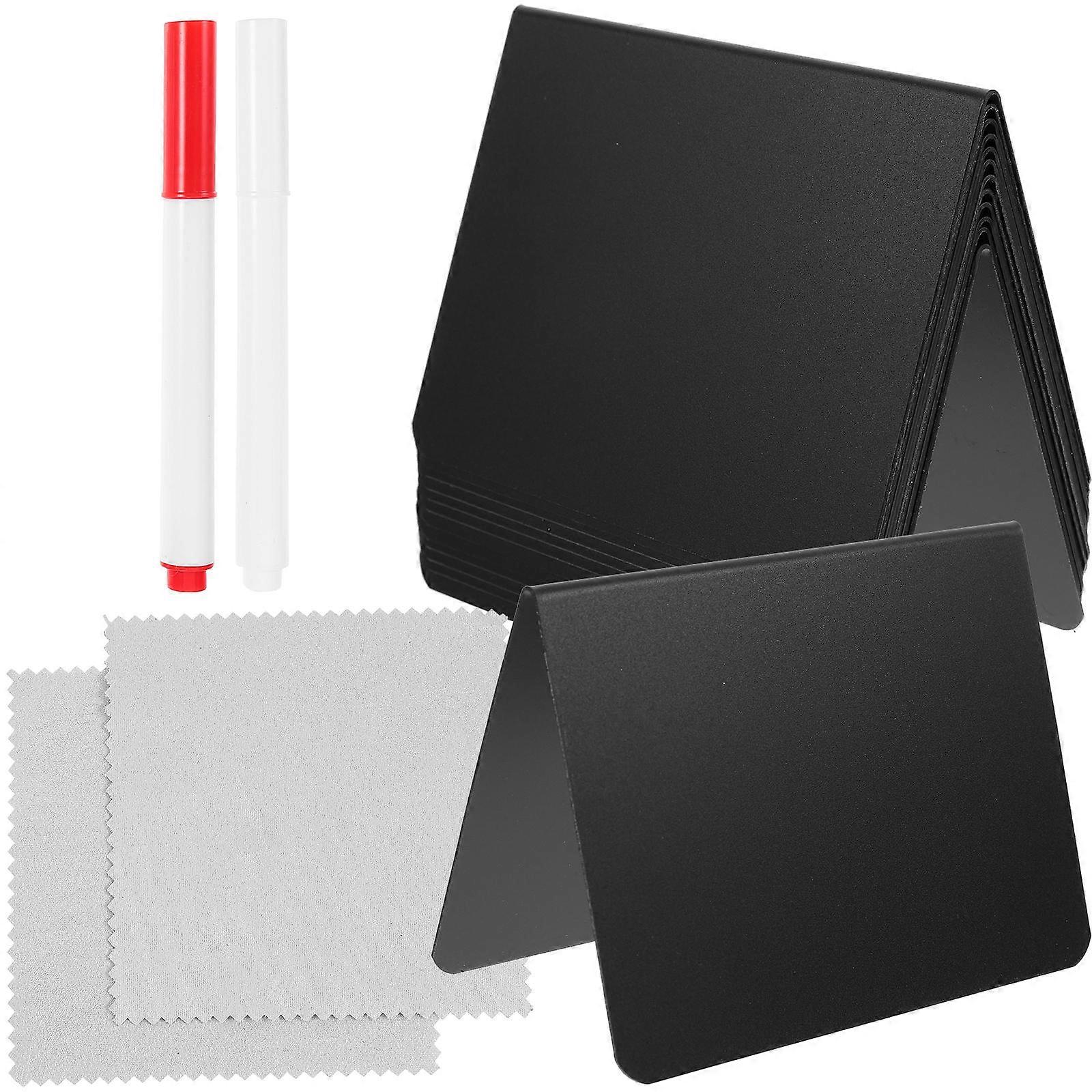 Mini Chalkboard Sign for Decoration 3Sets Reusable Food Sign Boards