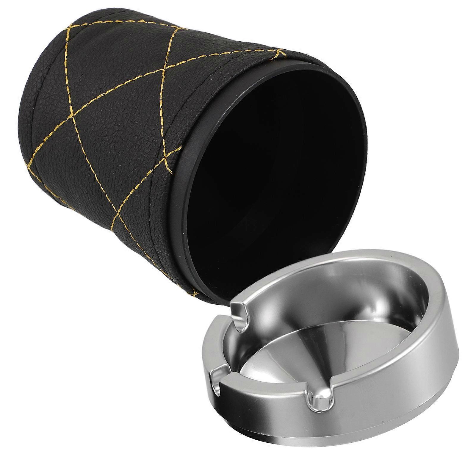 Windproof Multi Color Car Ashtray 4Pcs Smokeless Storage Container Detachable For Indoor Outdoor Convenience