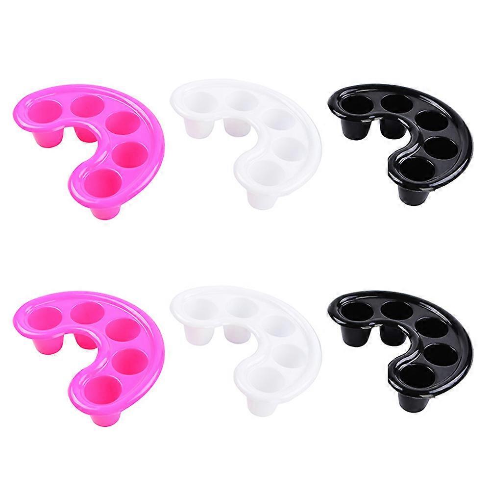 Manicure Soaking Bowls for False Nail Removal 12Pcs Assorted Colors