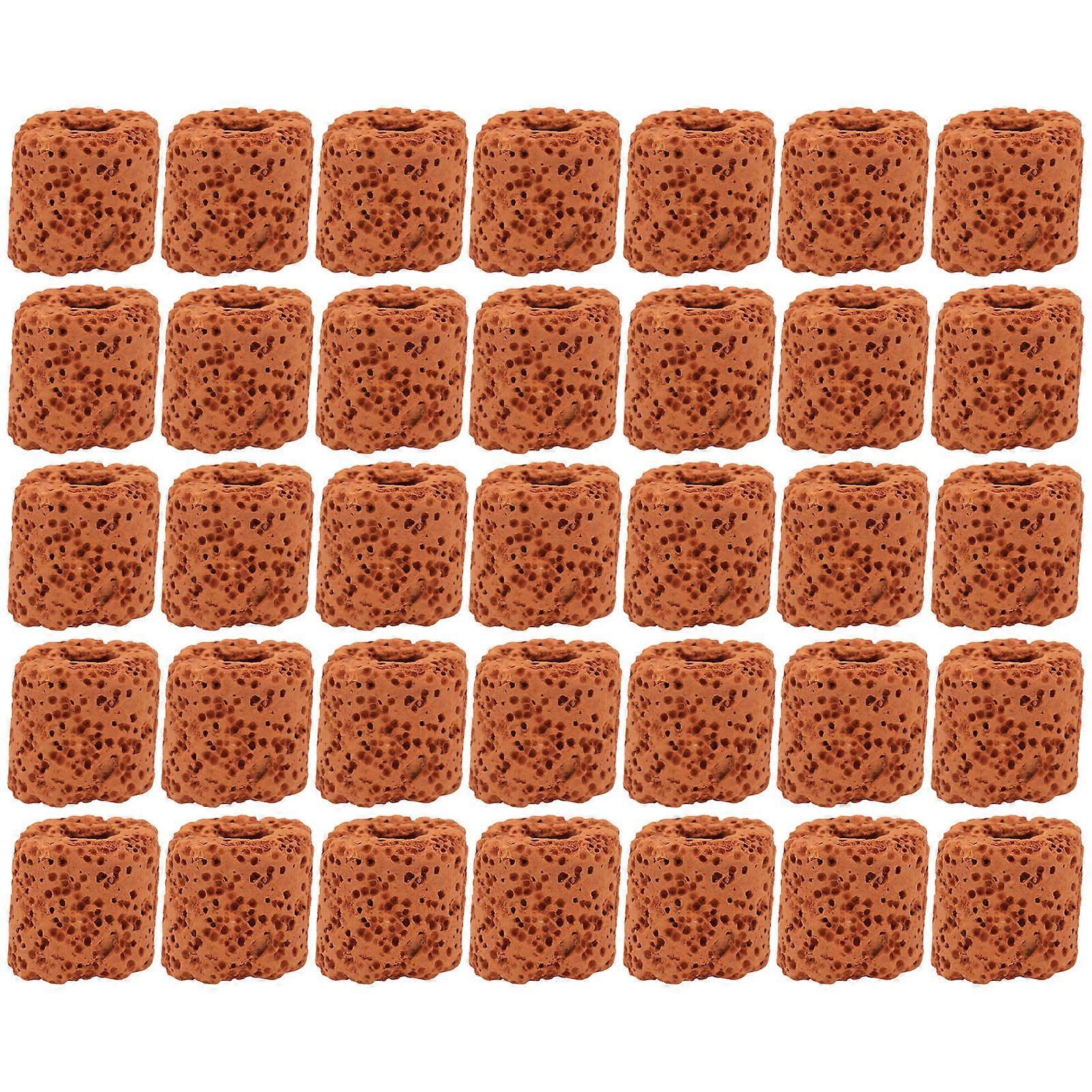 Plant Gravity Ring for Aquarium Filter Support 150Pcs Light Brown