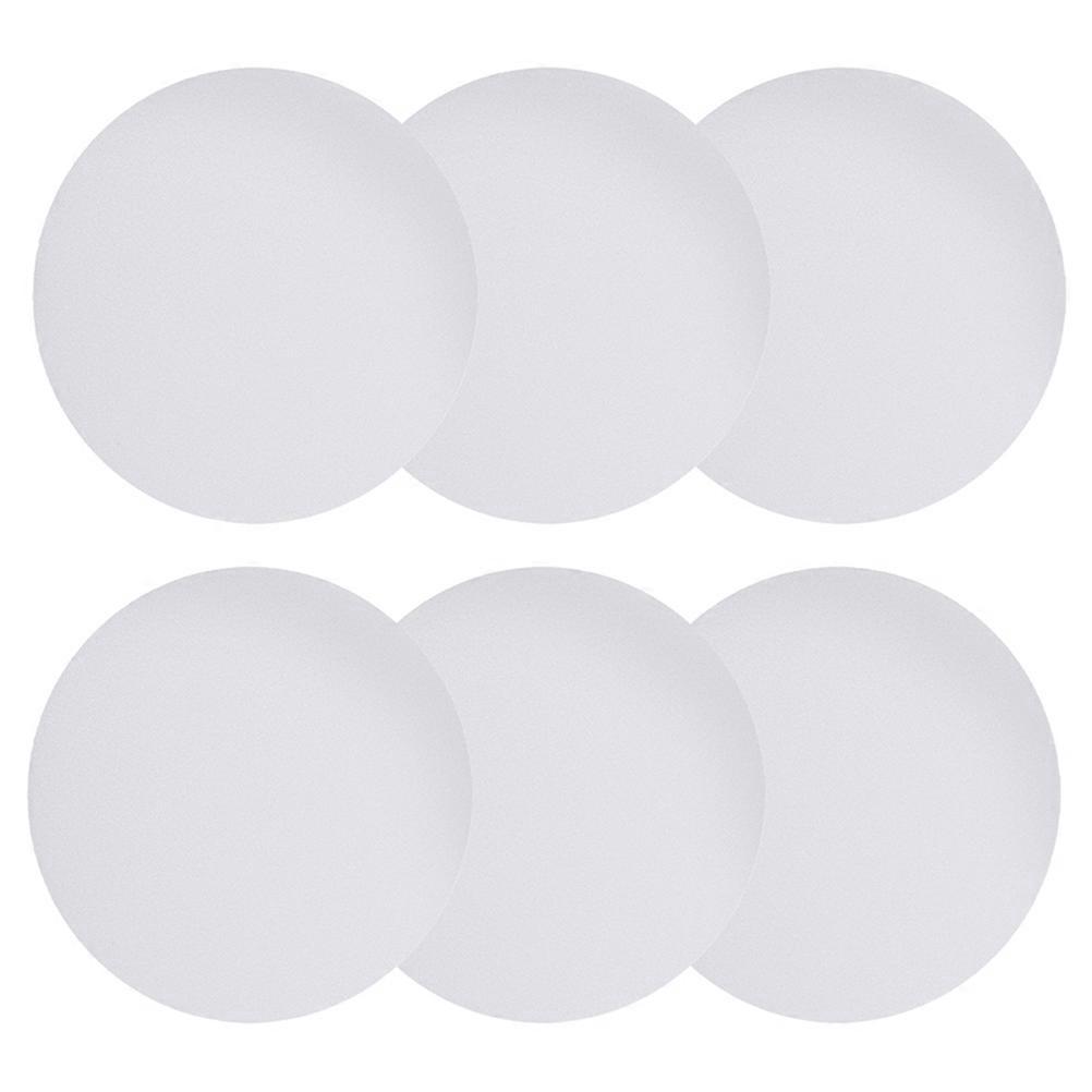 Ceiling Lamp Shade White Plastic Diffuser Lamp Cover Anti-Dazzling 12Pcs