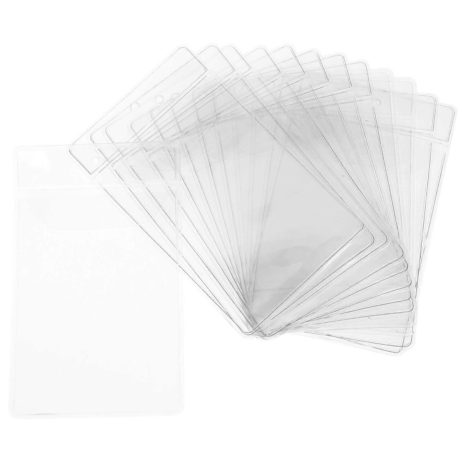 Protective Card Sleeves Transparent Card Pockets for 24Pcs Use