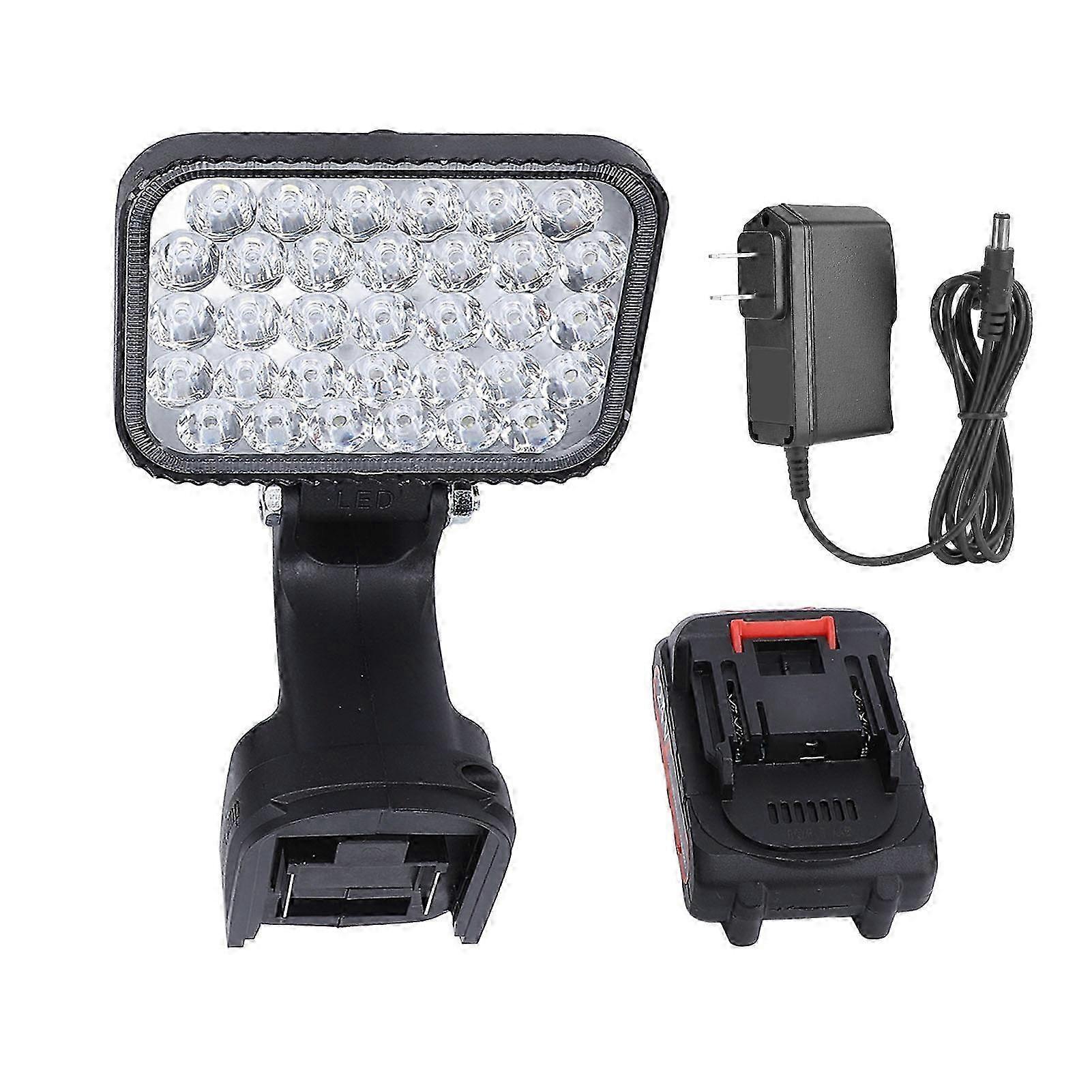 Handheld LED Cordless 1500mAh Lithium Battery Adjustable Waterproof Rechargeable Portable Work Light for Camping Fishing 2025