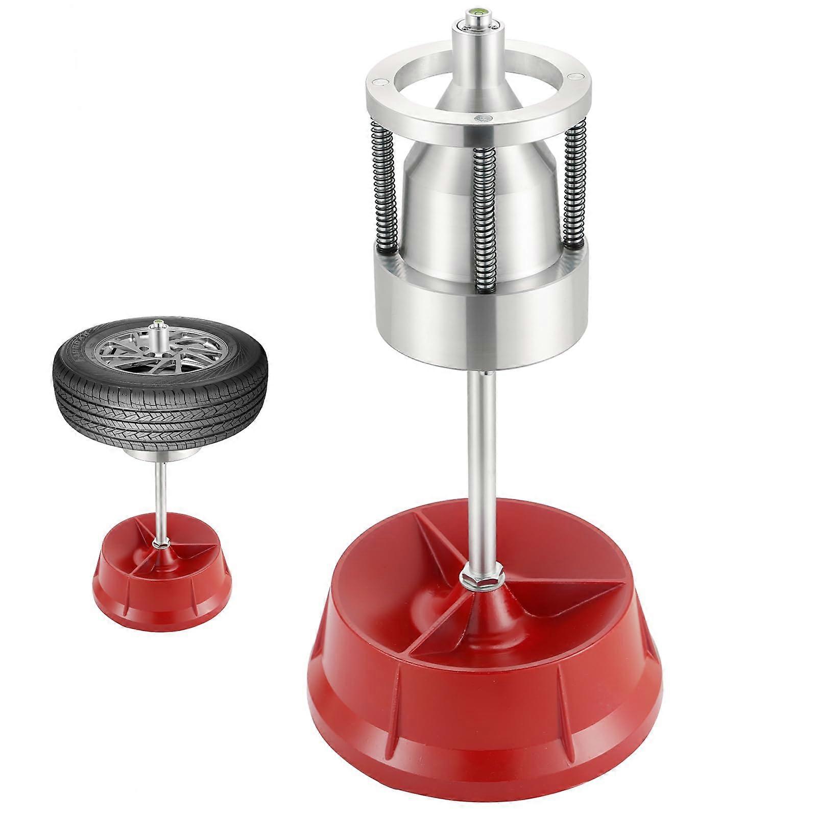 Portable Bubble Wheel Balancer Heavy Duty Hubs For Rim And Tire Balancing For Cars And Light Trucks With Bubble Level