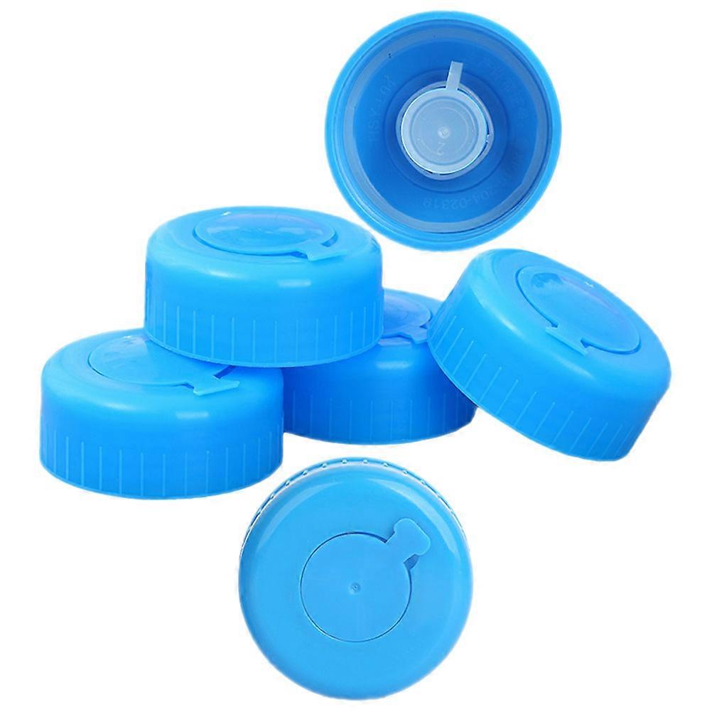 Reusable Water Bottle Cap Heat Resistant Water Jug Cap Round 6Pack
