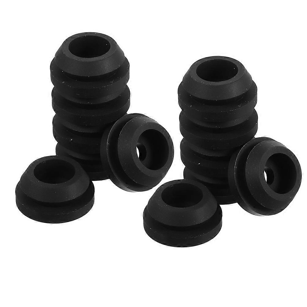 Black Rv Stove Grommets 60 Pcs Compatible With Atwood Stove Grates For Camping Prevent Scratches